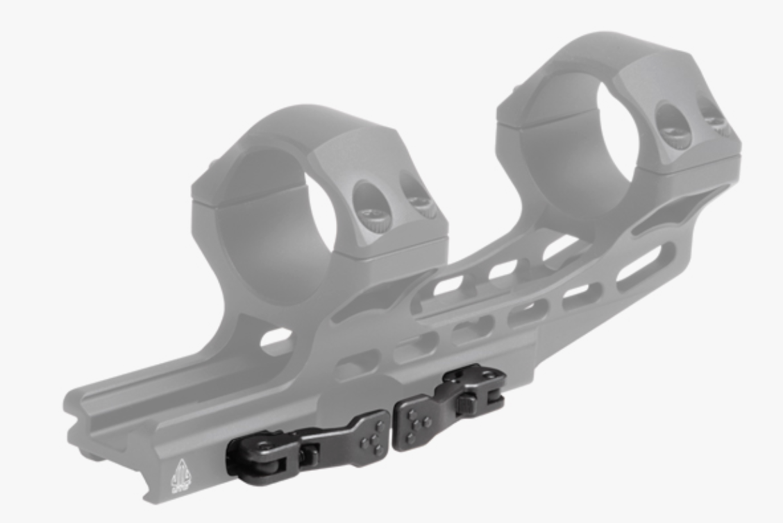 UTG - ACCU-SYNC - QR 30mm High Pro. 50mm Offset Picatinny