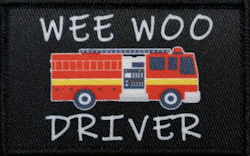 Wee woo driver Firetruck - Patch