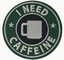 I need caffeine - Patch