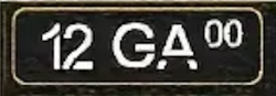 12 GA - Sticker