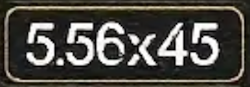 5,56 x 45 - Sticker
