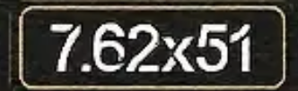 7,62 x 51 - Sticker
