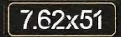 7,62 x 51 - Sticker