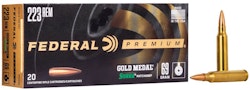 Federal - Gold Medal Ammo 223 Rem Sierra Matchking BTHP - 69gr - 20/Box