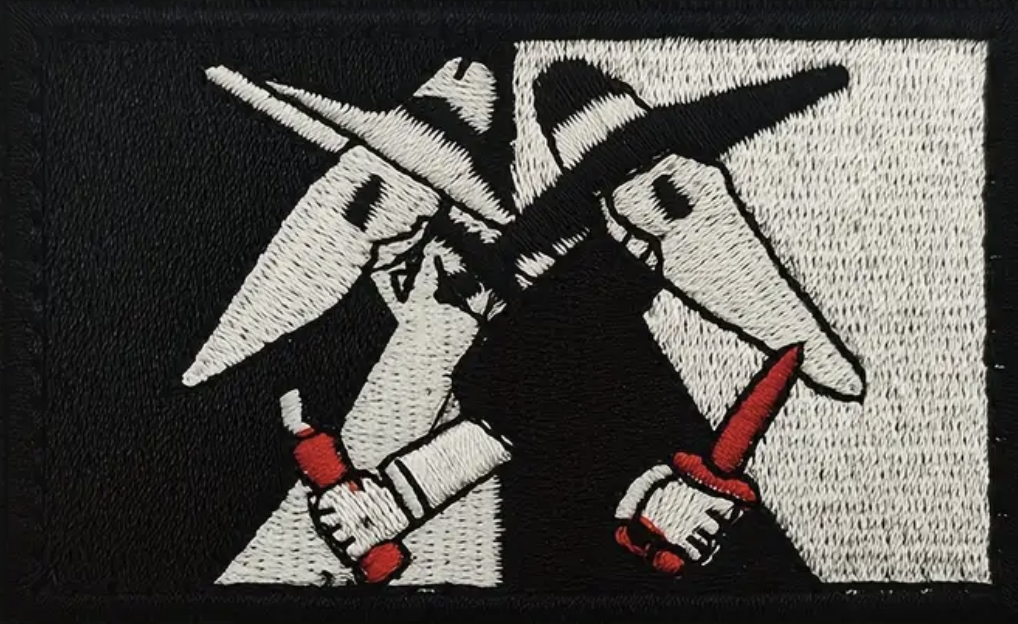 Spy - Silver/Black - Patch