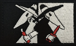 Spy - Silver/Black - Patch