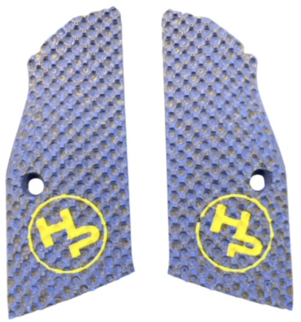 Herstad Performance - CZ Shadow 2 - Palm Swell Agressive - Short - Blue/Yellow