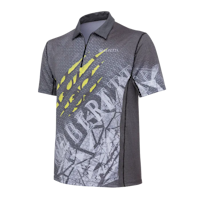 Beretta - Rush Scratch Polo - Black & Fluo yellow