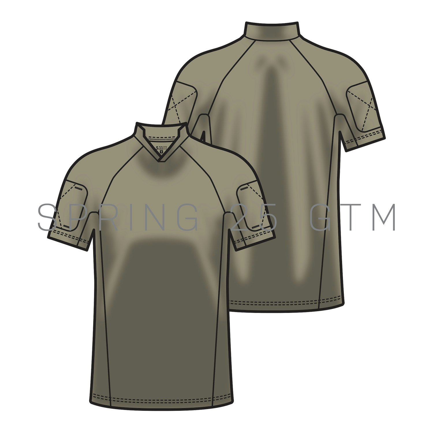 5.11 - V.XI™ Sigurd shirt - SILVER TAN (160)