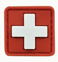 First aid - Red and white - Patch