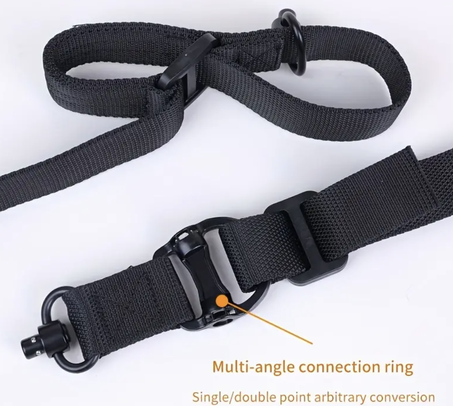 MS4 Dual qd sling - Gen 2 - Svart