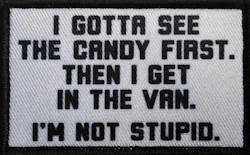 See Candy - Grå - Patch