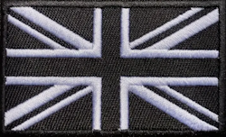Great British Union Jack Patch - Black - Patch