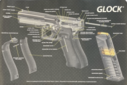 Glock - Gun Cleaning Bench Mat - 3D