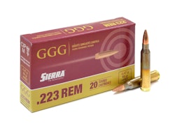 GGG - Ammo .223 Rem - 69gr - HPBT Sierra Matchking - 20/Box