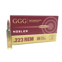 GGG - Ammo .223 Rem - 69gr - HPBT Nosler - 20/Box