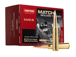 Norma - 6,5x55 SE -  Match Golden Target - 9,27g / 143gr - Hålspets - 50/ask