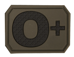Blodgrupp O+ Pos - PVC