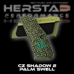 Herstad Performance - CZ Shadow 2 - Palm Swell - Long - Toxic Green/Svart/(Grön logo)