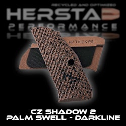 Herstad Performance - CZ Shadow 2 - Darkline - Palm Swell (Thick) - Koppar (Black logo)