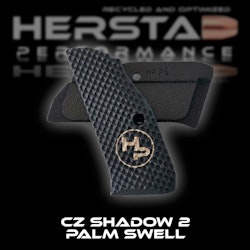 Herstad Performance - CZ Shadow 2 - Palm Swell - Long - Svart/(Ivory logo)
