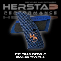 Herstad Performance - CZ Shadow 2 - Palm Swell - Long - Blue Black/(Orange logo)