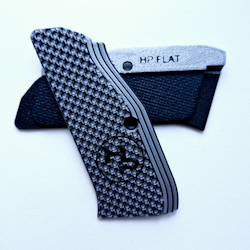 Herstad Performance - CZ Shadow 2 - Darkline - Flat - Silver/Black (Black Logo)