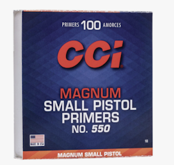 CCI - Standard Magnum small pistol primers  - No .550 clam