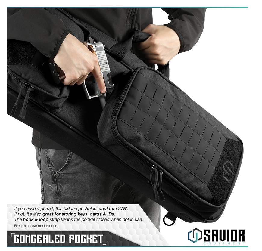 Savior Equipment - Urban Takedown Rifle Case  - Svart