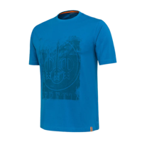 Beretta - Logo T-shirt - Turkish Tile