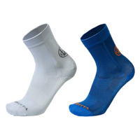 Beretta - Short Shooting Socks - White and Blue