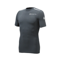 Beretta - Flash Seamless Underwear Short Sleeves - Ebony & White