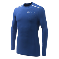 Beretta - Flash Seamless Underwear Long Sleeves - Blue Navy & Blue Beretta
