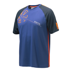 Beretta - Bullseye T-shirt - Blue Beretta