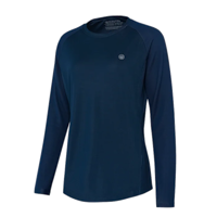 Beretta - Ciel Tech Woman's T-Shirt Long Sleeves - Blue Total Eclipse
