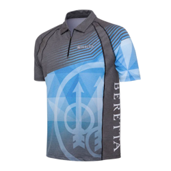 Beretta - Rush Graph Polo - Blue Excell & Black