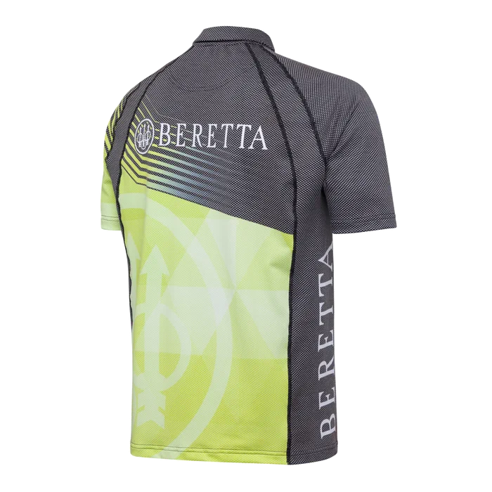 Beretta - Rush Graph Polo - Black & Sulphur