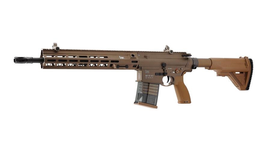 Heckler & Koch - M110 A1 - AEG - 6mm - Green-Brown