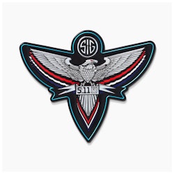 5.11 - Sig Sauer x 5.11 - Chrome Eagle Patch - Multi(999)