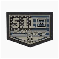 5.11 - Sig Sauer x 5.11 - Emblem Patch - Black (019)