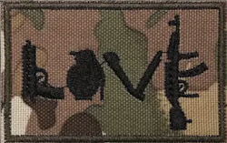 Weapons Love - Camo - Patch