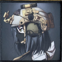 Tactical Girl - Number 1 - Patch
