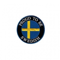 Proud to be Swedish - Patch