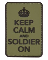 Keep Calm and soldier on - Patch