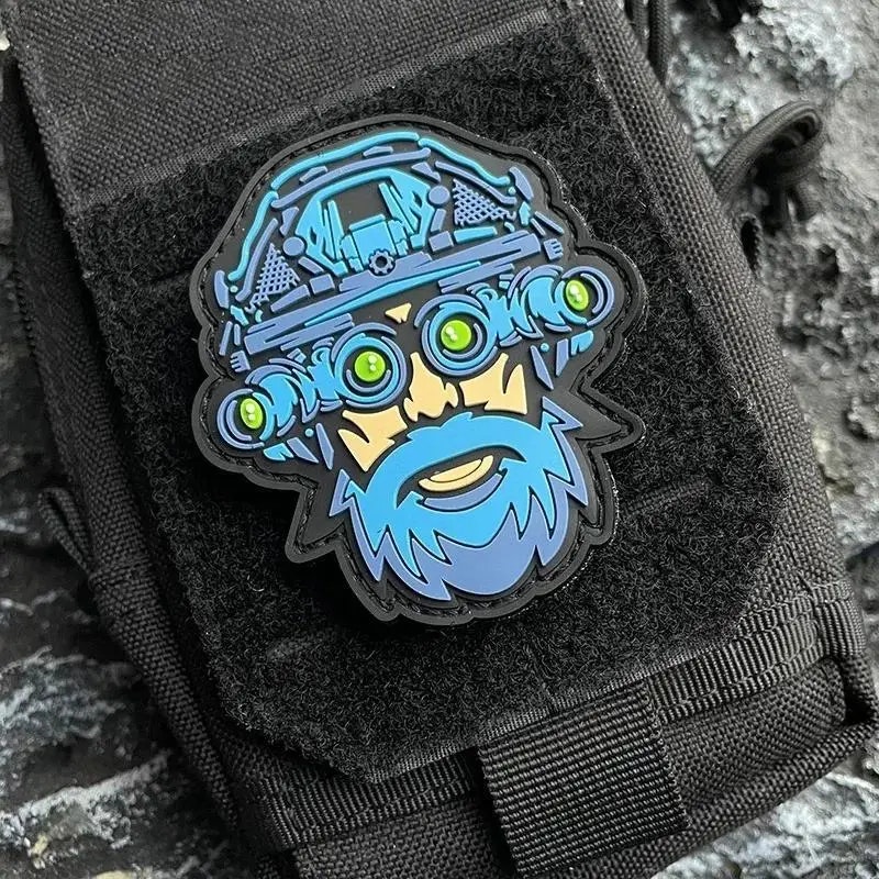 Nattseende – Blå - PVC - Patch