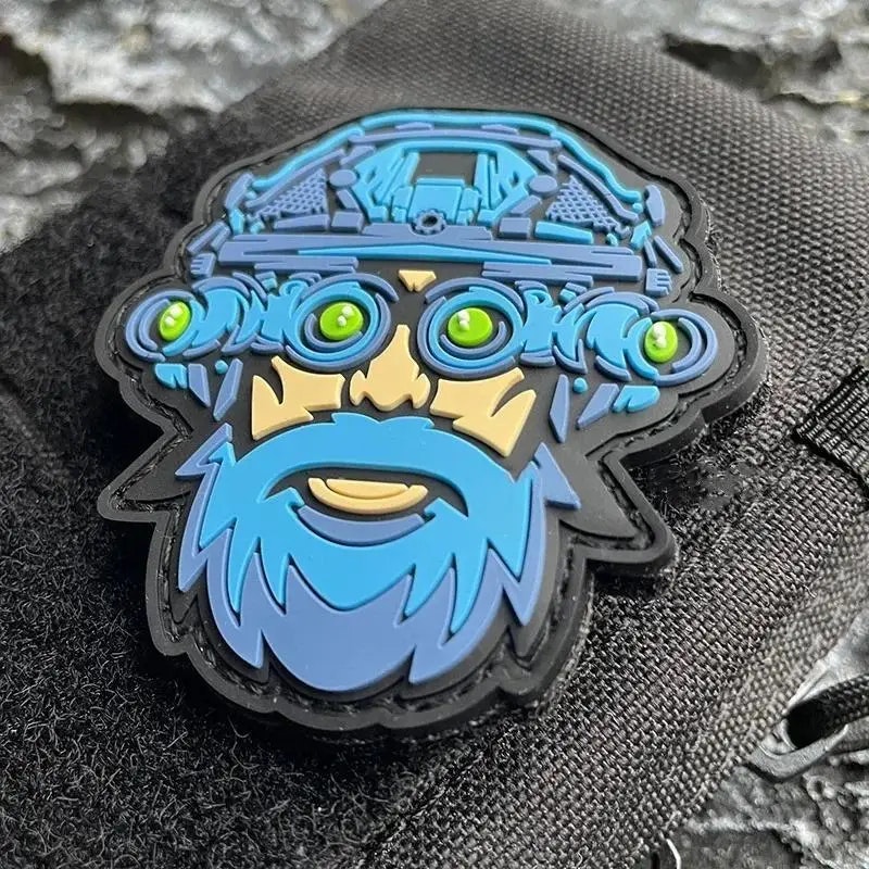 Nattseende – Blå - PVC - Patch
