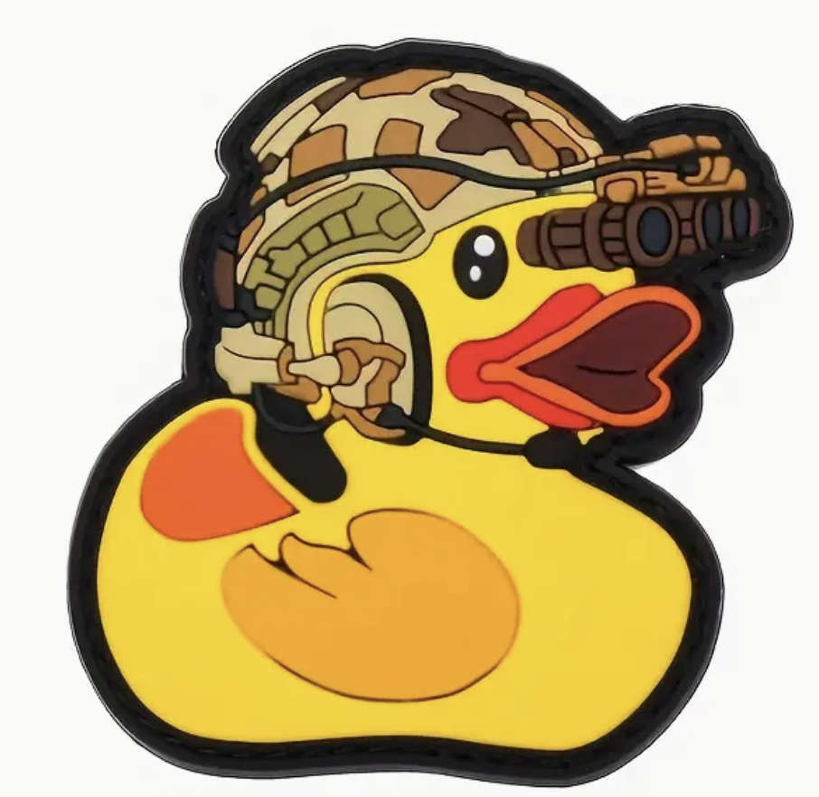 Tactical Duck - Öppen näbb - Patch