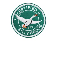 Certified Silly Goose - Grön - Patch