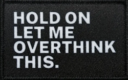 Hold my juice box & watch this - Svart - Patch