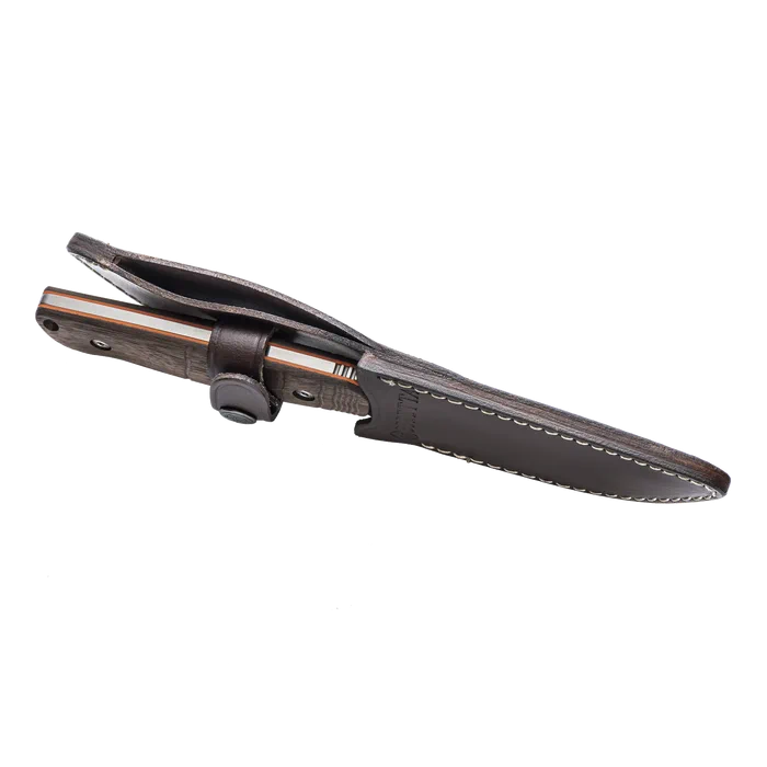 Beretta - Chamois Fixed Blade Knife - Brown & Orange